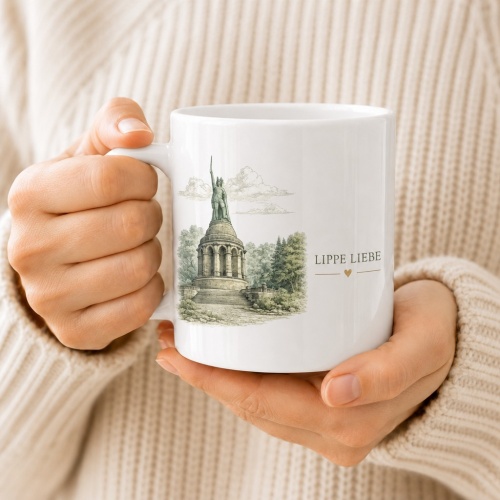 Tasse »Hermannsdenkmal – Land der Dichter und Denker«