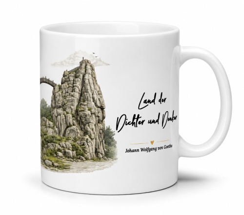 Tasse »Externsteine – Kulturdenkmal«