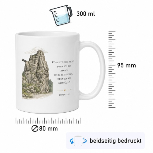 Tasse »Externsteine – Kulturdenkmal«