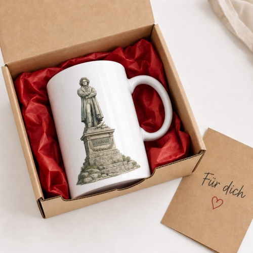 Tasse »Beethoven-Denkmal – Land der Dichter und Denker«