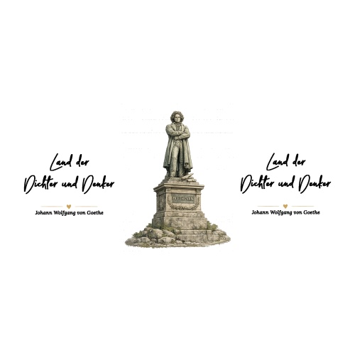 Tasse »Beethoven-Denkmal – Land der Dichter und Denker«