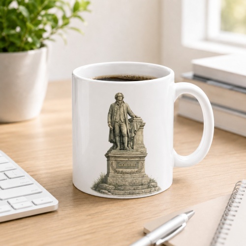 Tasse »Goethe-Denkmal – Land der Dichter und...