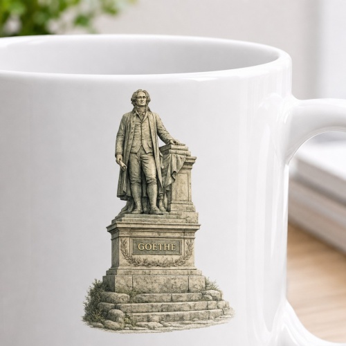 Tasse »Goethe-Denkmal – Land der Dichter und Denker«