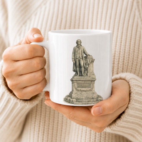 Tasse »Goethe-Denkmal – Land der Dichter und Denker«