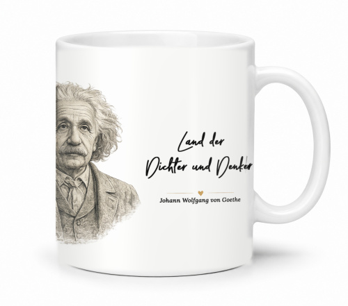 Tasse »Land der Dichter und Denker«