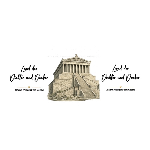 Tasse »Walhalla – Land der Dichter und Denker«