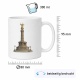 Tasse »Siegessäule Berlin – Land der Dichter und Denker«