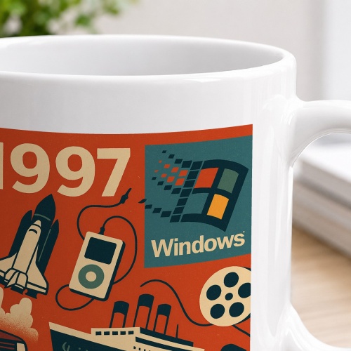 Tasse »1997 Retro-Icons«