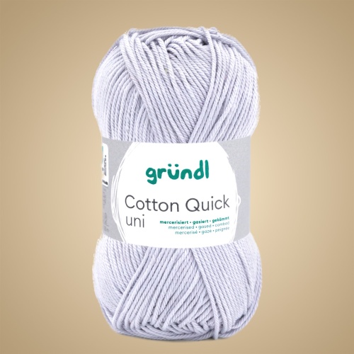 »Cotton Quick uni« Hellgrau