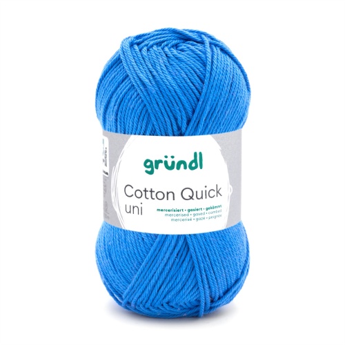 »Cotton Quick uni« Mittelblau