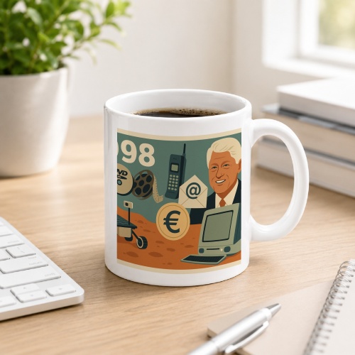 Tasse »1998 Zeitreise-Motive«