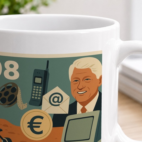 Tasse »1998 Zeitreise-Motive«