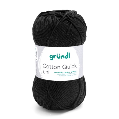 »Cotton Quick uni« Schwarz