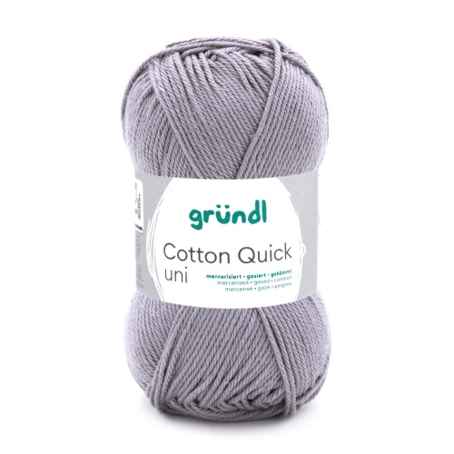 »Cotton Quick uni« Silbergrau