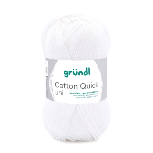 »Cotton Quick uni« Weiss