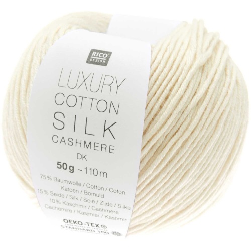 »Rico Luxury Cotton Silk Cashmere« Creme
