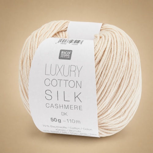 »Rico Luxury Cotton Silk Cashmere« Elfenbein