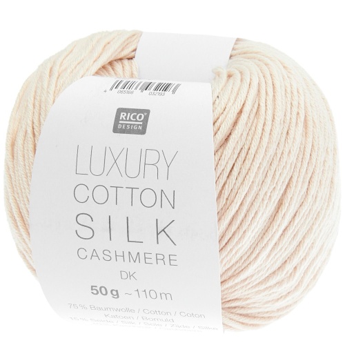 »Rico Luxury Cotton Silk Cashmere« Elfenbein