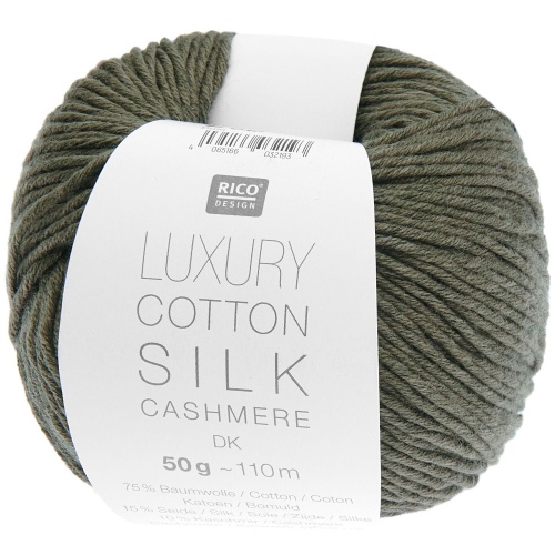 »Rico Luxury Cotton Silk Cashmere« Khaki