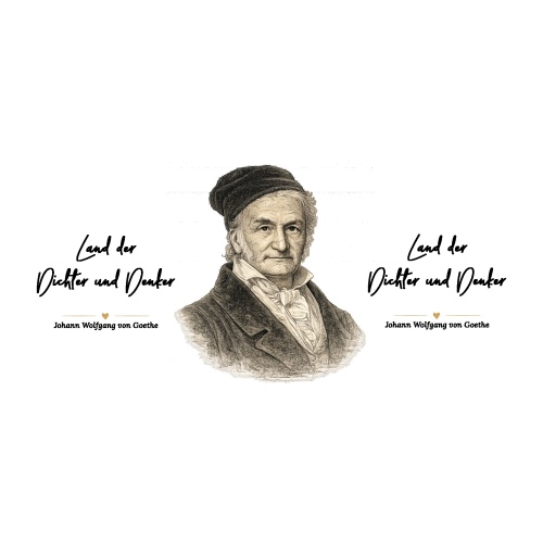 Tasse »Goethe – Land der Dichter und Denker«