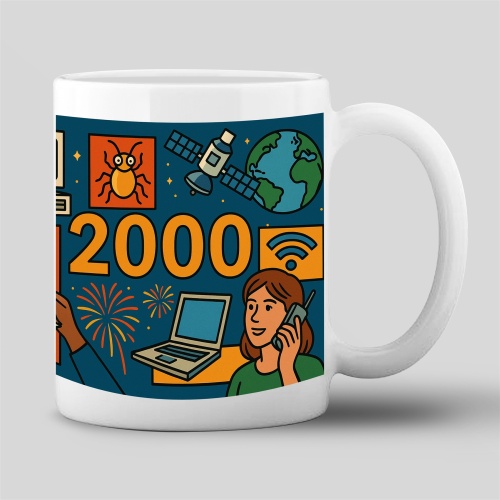 Tasse »Jahr 2000 Internet & Technik«