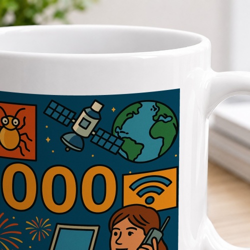 Tasse »Jahr 2000 Internet & Technik«