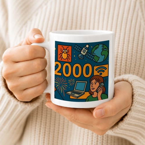 Tasse »Jahr 2000 Internet & Technik«