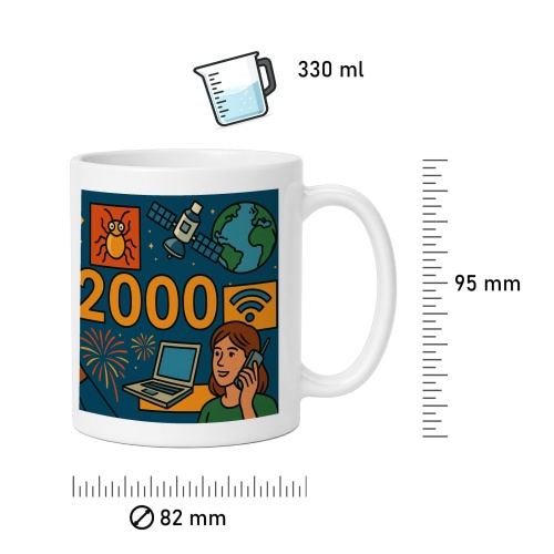 Tasse »Jahr 2000 Internet & Technik«