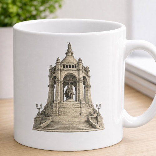 Tasse »Kaiser-Wilhelm-Denkmal Porta Westfalica«