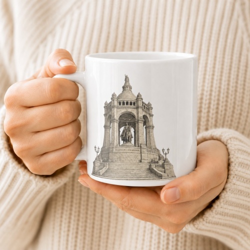 Tasse »Kaiser-Wilhelm-Denkmal Porta Westfalica«
