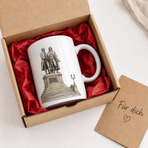 Tasse »Goethe-Schiller-Denkmal – Land der Dichter und Denker«