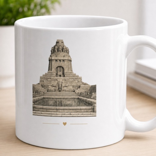 Tasse »Völkerschlachtdenkmal Leipzig – Dichter & Denker«