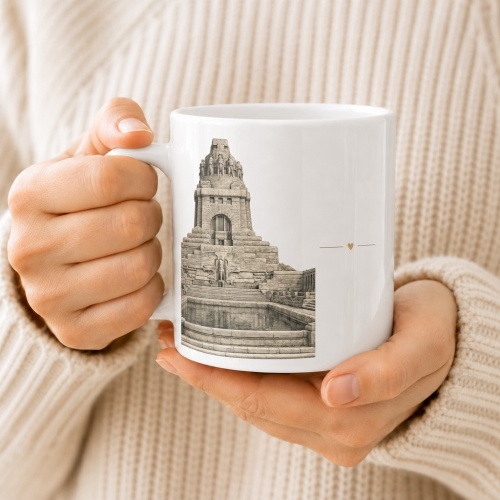 Tasse »Völkerschlachtdenkmal Leipzig – Dichter & Denker«