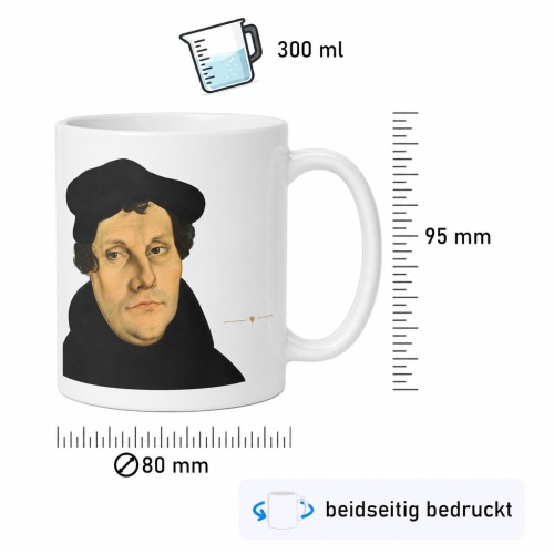 Tasse »Martin Luther & Land der Dichter und Denker«