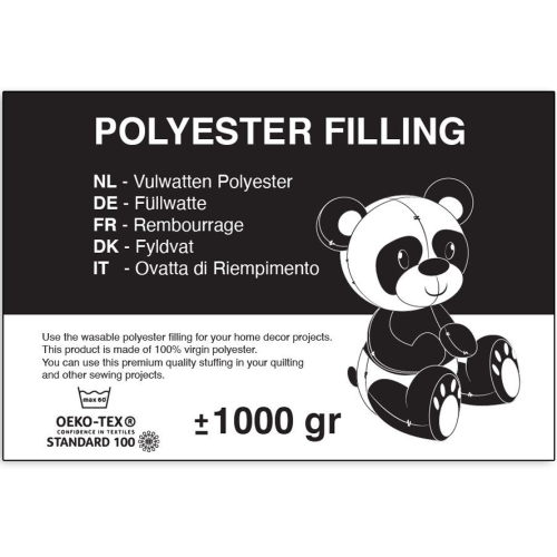 Weiche Polyester Füllwatte 1000 g
