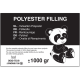 Weiche Polyester Füllwatte 1000 g