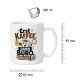 Tasse »Erst Kaffee. Dann Büro. Vielleicht.«