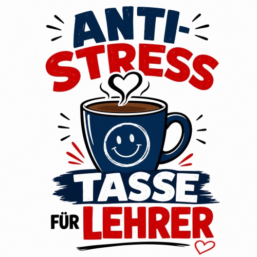 Tasse »Anti-Stress-Tasse für Lehrer«