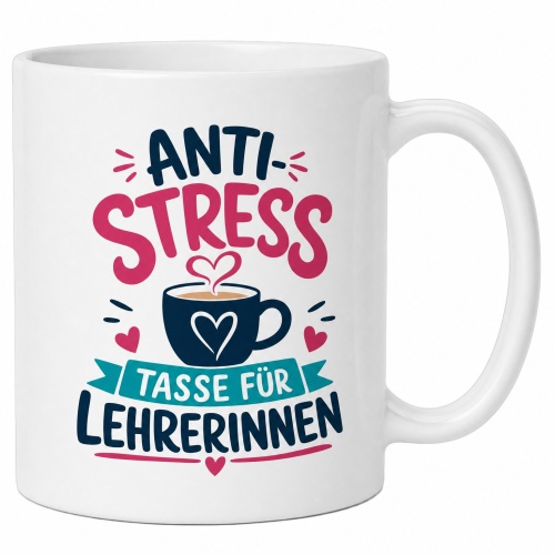 Tasse »Anti-Stress Tasse für Lehrerinnen«