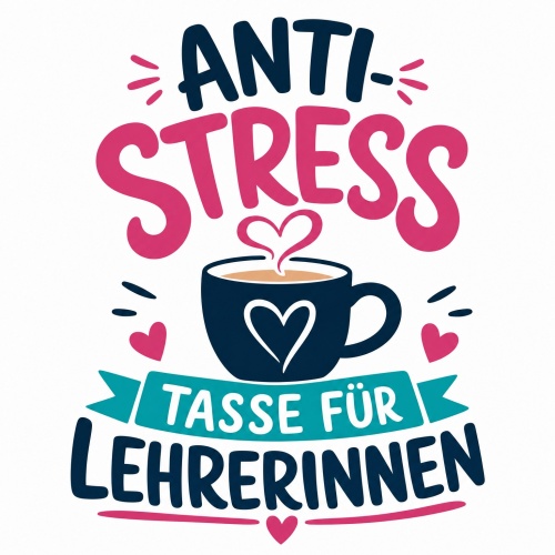 Tasse »Anti-Stress Tasse für Lehrerinnen«