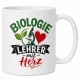 Tasse »Biologie Lehrer mit Herz«