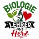 Tasse »Biologie Lehrer mit Herz«