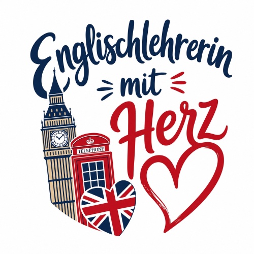 Tasse »Englischlehrerin mit Herz«