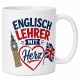 Tasse »Englischlehrer mit Herz«