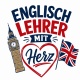Tasse »Englischlehrer mit Herz«