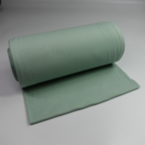 Bündchenstoff Uni - Mint Grün -...