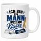 Tasse »Ich bin ein Mann mit Klasse – ich, Lehrer«