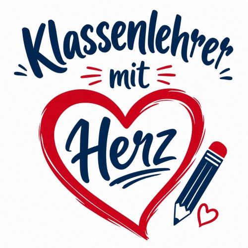 Tasse »Klassenlehrer mit Herz«