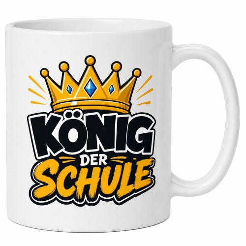 Tasse »König der Schule«