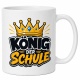 Tasse »König der Schule«